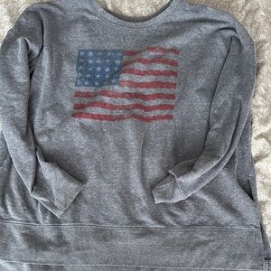 Lucky Brand Gray Sweatshirt